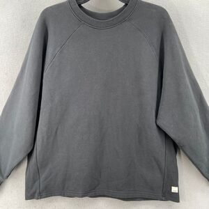 Vuori Restore Oversized Crew Sweatshirt Charcoal VW265 Size Medium